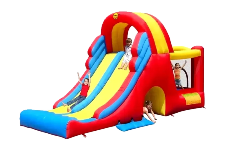 Skákací hrad dvojitá šmykľavka - na prenájom